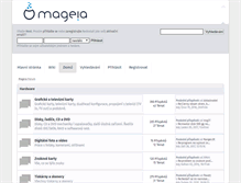 Tablet Screenshot of forum.mageia.cz